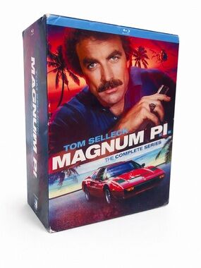 Magnum P.I. Complete Series Blu-ray 30 Disc Set Tom Selleck Open Box